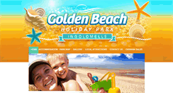 Desktop Screenshot of golden-beach.co.uk